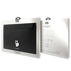 Karl Lagerfeld Saffiano Monogram Choupette dėklas 16" nešiojamam kompiuteriui - juodas -- Cell phone cases and covers
