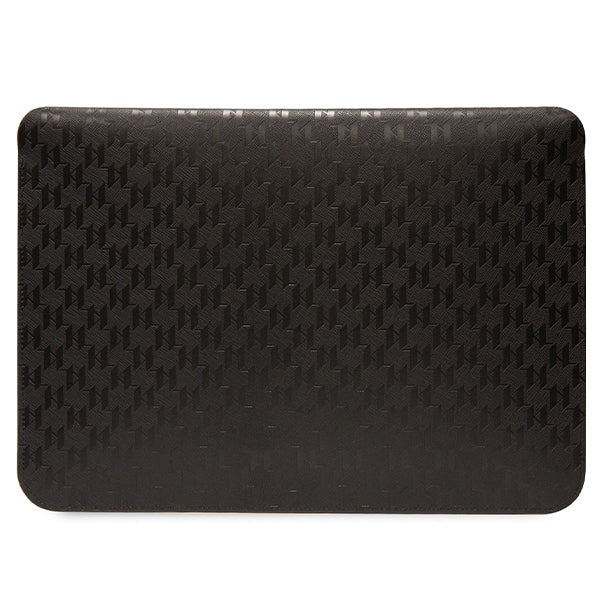 Karl Lagerfeld Saffiano Monogram Ikonik dėklas 16" nešiojamam kompiuteriui - juodas -- Cell phone cases and covers