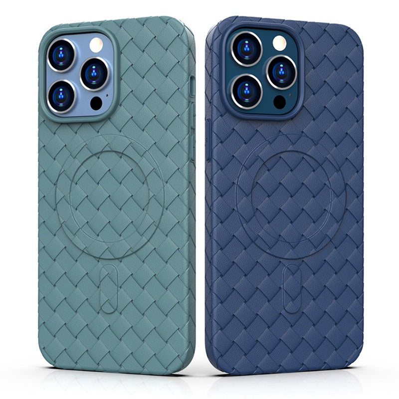 Pintas MagSafe dėklas iPhone 15 Pro – violetinis
