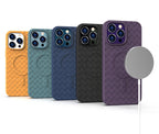 Pintas MagSafe dėklas iPhone 15 Pro – violetinis