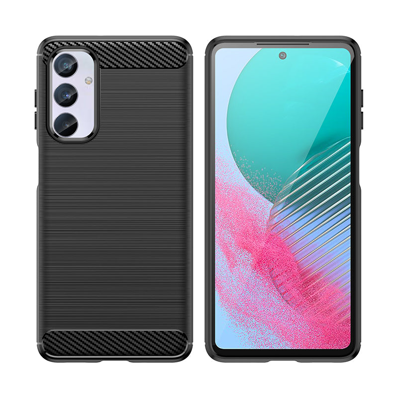 Anglies rašto dėklas Samsung Galaxy M54 – juodas -- Samsung Galaxy M54