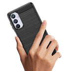 Anglies rašto dėklas Samsung Galaxy M54 – juodas -- Samsung Galaxy M54
