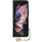 Guess 4G Charms dėklas Galaxy Z Fold5 – rudas -- Samsung Galaxy Z Fold 5