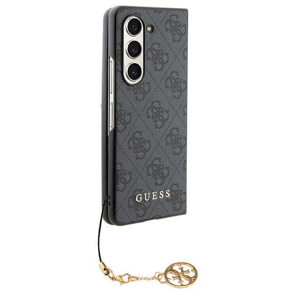 Guess 4G Charms dėklas Galaxy Z Fold5 – pilkas -- Samsung Galaxy Z Fold 5