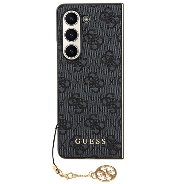 Guess 4G Charms dėklas Galaxy Z Fold5 – pilkas -- Samsung Galaxy Z Fold 5