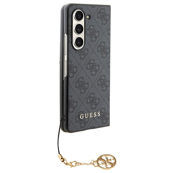 Guess 4G Charms dėklas Galaxy Z Fold5 – pilkas -- Samsung Galaxy Z Fold 5