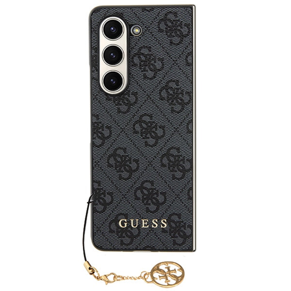 Guess 4G Charms dėklas Galaxy Z Fold5 – pilkas -- Samsung Galaxy Z Fold 5