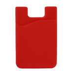Savaime prilimpantis kortelių laikiklis telefonui – raudonas -- Cell phone cases and covers