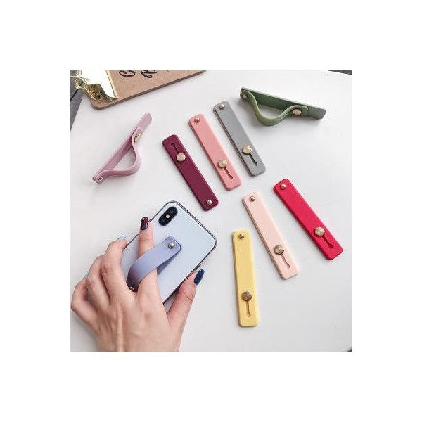 Lipnus piršto laikiklis su užtrauktuku - rožinis