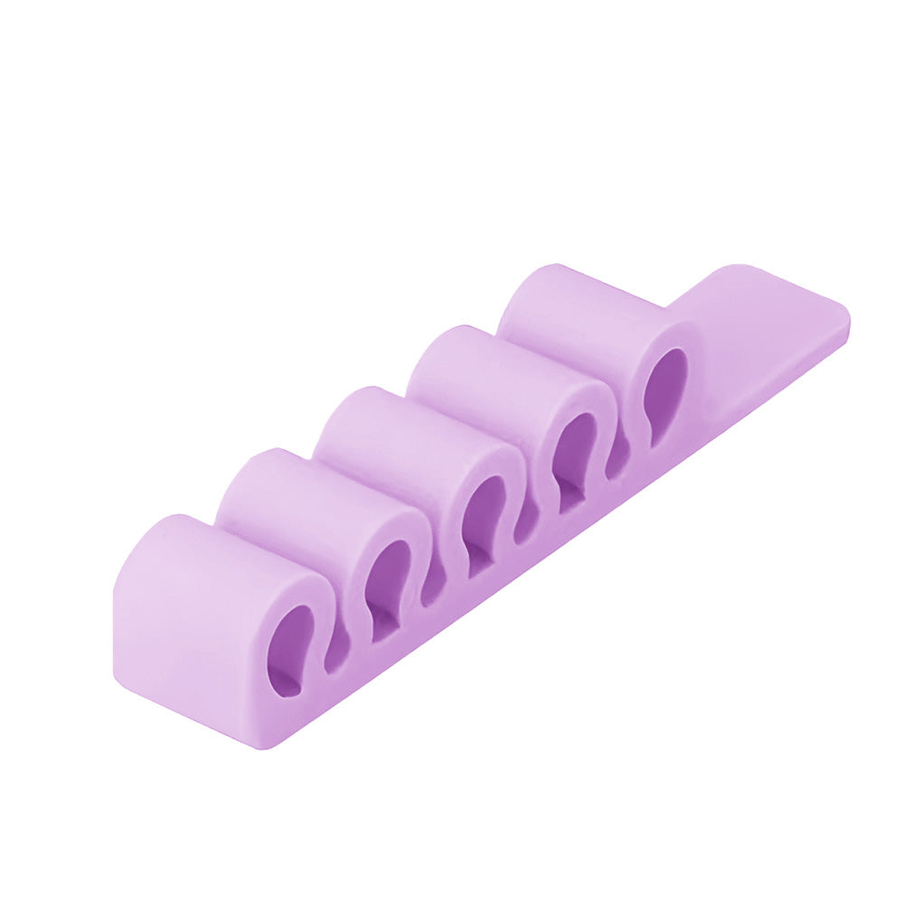 Silikono biuro organizatorius - violetinė