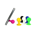 Telefono laikiklis su apvalia galvute - mėlynas