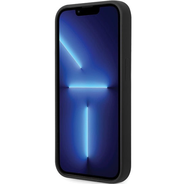 BMW MagSafe silikoninis dėklas iPhone 14 Pro Max – juodas