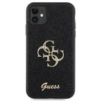 Guess dėklas iPhone 11 / XR – juodas, blizgus -- iPhone 11