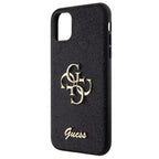 Guess dėklas iPhone 11 / XR – juodas, blizgus -- iPhone 11