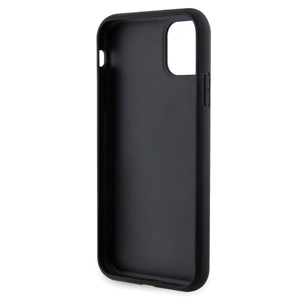 Guess dėklas iPhone 11 / XR – juodas, blizgus -- iPhone 11