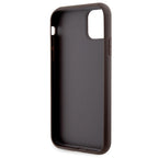 Guess dėklas iPhone 11/XR su dirželiu – rudas -- iPhone 11