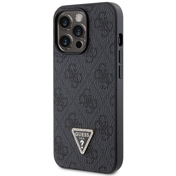 Guess dėklas su dirželiu iPhone 13/13 Pro – juodas -- iPhone 13 Pro