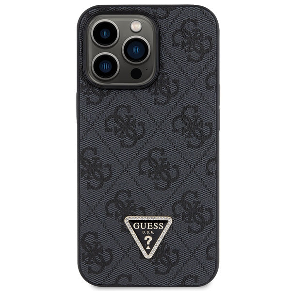 Guess dėklas su dirželiu iPhone 13/13 Pro – juodas -- iPhone 13 Pro