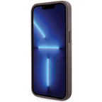 Guess Crossbody 4G dėklas iPhone 13/13 Pro – rudas -- iPhone 13 Pro