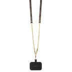 Guess Crossbody 4G dėklas iPhone 13/13 Pro – rudas -- iPhone 13 Pro