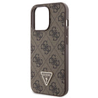 Guess Crossbody 4G dėklas iPhone 13/13 Pro – rudas -- iPhone 13 Pro
