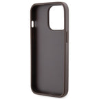 Guess Crossbody 4G dėklas iPhone 13/13 Pro – rudas -- iPhone 13 Pro