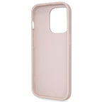 Guess Crossbody dėklas iPhone 14 Pro – rožinis