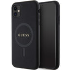 Guess MagSafe dėklas iPhone 11/XR – juodas -- iPhone 11