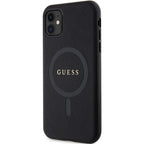 Guess MagSafe dėklas iPhone 11/XR – juodas -- iPhone 11