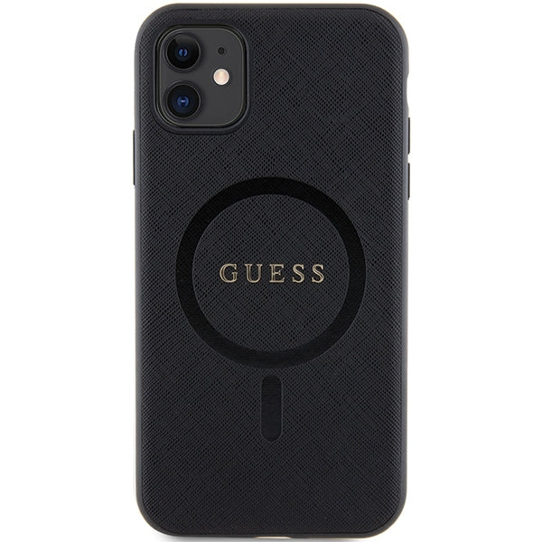 Guess MagSafe dėklas iPhone 11/XR – juodas -- iPhone 11