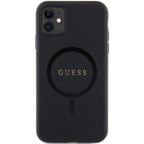 Guess MagSafe dėklas iPhone 11/XR – juodas -- iPhone 11