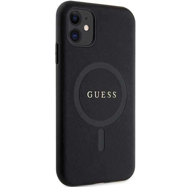 Guess MagSafe dėklas iPhone 11/XR – juodas -- iPhone 11