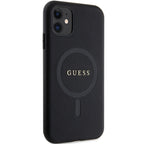 Guess MagSafe dėklas iPhone 11/XR – juodas -- iPhone 11