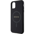 Guess MagSafe dėklas iPhone 11/XR – juodas -- iPhone 11