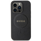 Guess MagSafe dėklas iPhone 14 Pro – juodas