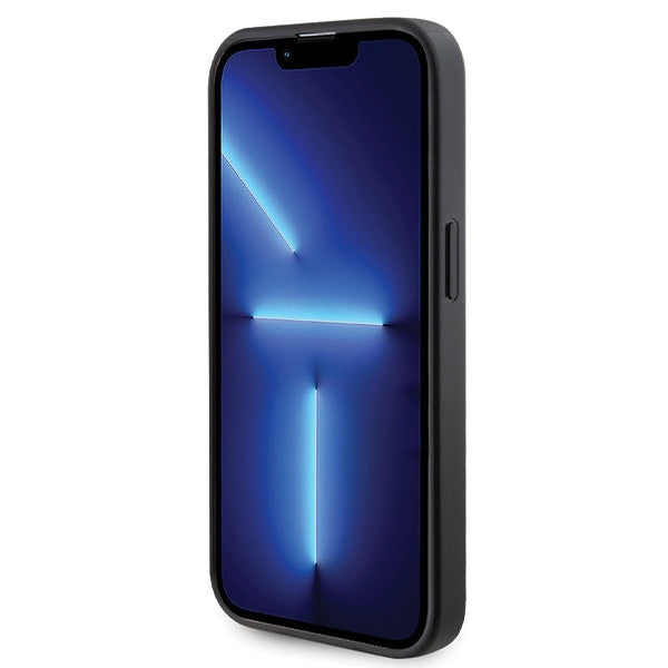 Guess MagSafe dėklas iPhone 14 Pro – juodas