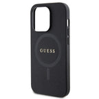 Guess MagSafe dėklas iPhone 14 Pro – juodas