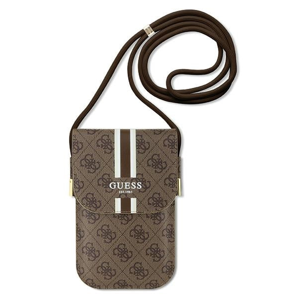 Guess GUOWBP4RPSW rankinė - ruda 4G Stripes -- Uncategorized