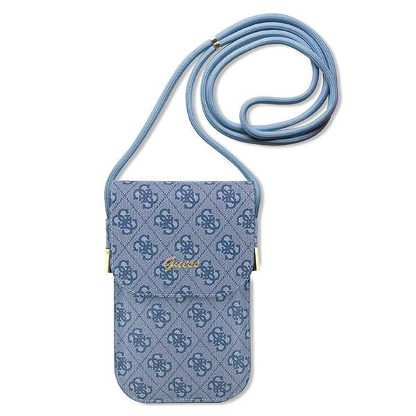 Guess GUOWBP4SNSB rankinė - mėlyna 4G Metal Script Logo -- Uncategorized