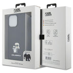 Karl Lagerfeld crossbody dėklas iPhone 14 Pro Max – juodas