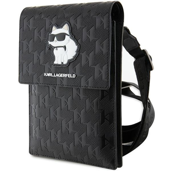 Karl Lagerfeld telefono rankinė Choupette – juoda -- Cell phone cases and covers