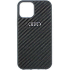 Audi Carbon Fiber dėklas iPhone 11/XR 6.1 – juodas -- iPhone 11