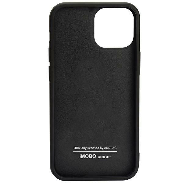 Audi Carbon Fiber dėklas iPhone 14 Pro Max – juodas