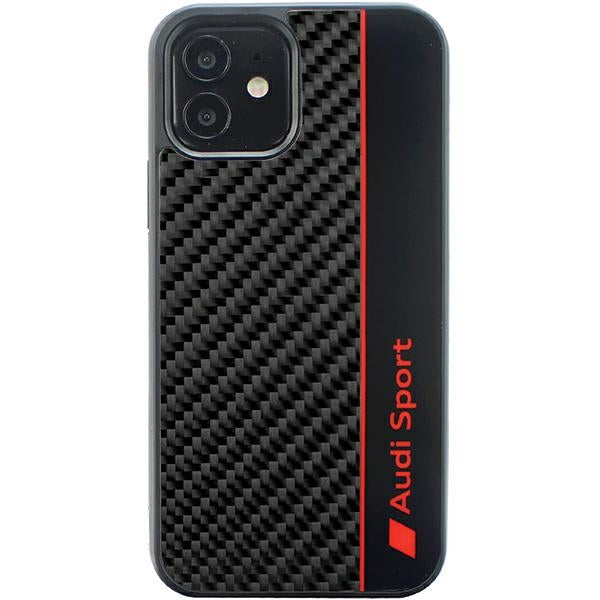 Audi anglies pluošto dėklas iPhone 11/XR – juodas -- iPhone 11