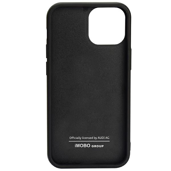 Audi Carbon Fiber Stripe dėklas iPhone 13 Pro Max – juodas