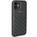 Audi odinis dėklas iPhone 12/12 Pro – juodas -- iPhone 12