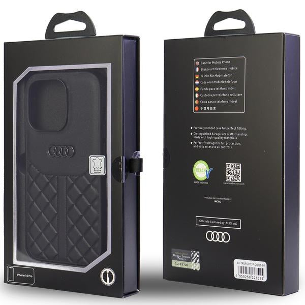 Audi odinis dėklas iPhone 13 Pro / 13 – juodas