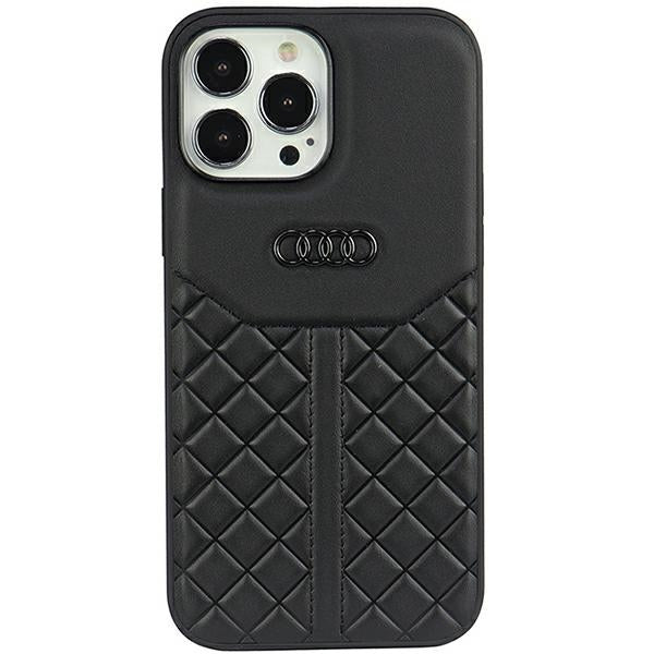 Audi odinis dėklas iPhone 13 Pro Max – juodas -- iPhone 13 Pro Max