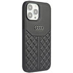 Audi odinis dėklas iPhone 13 Pro Max – juodas -- iPhone 13 Pro Max
