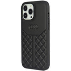Audi odinis dėklas iPhone 13 Pro Max – juodas -- iPhone 13 Pro Max